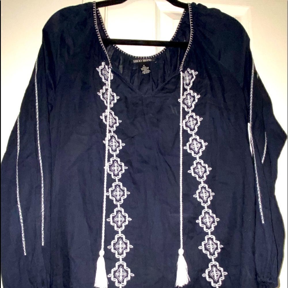Lucky brand boho style top